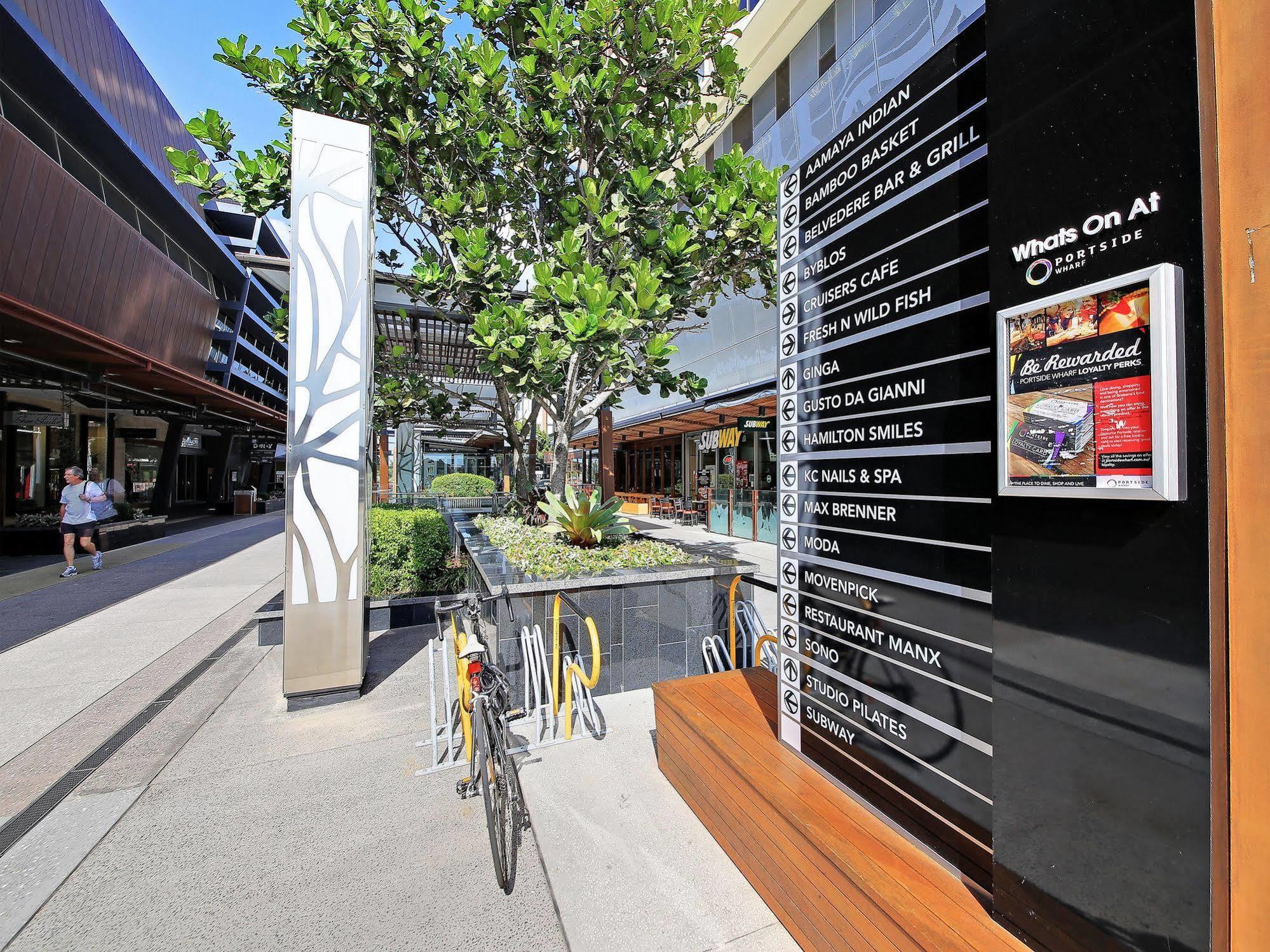 Link Portside Wharf Apartment Hotel Brisbane Kültér fotó